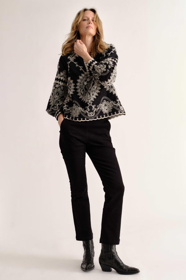 Cartolina Ynez Top - Black