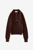 Studio Nicholson Chesapeake Sweater - Mulberry - Thumbnail 1
