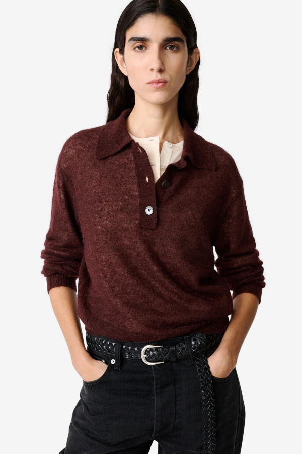 Studio Nicholson Chesapeake Sweater - Mulberry