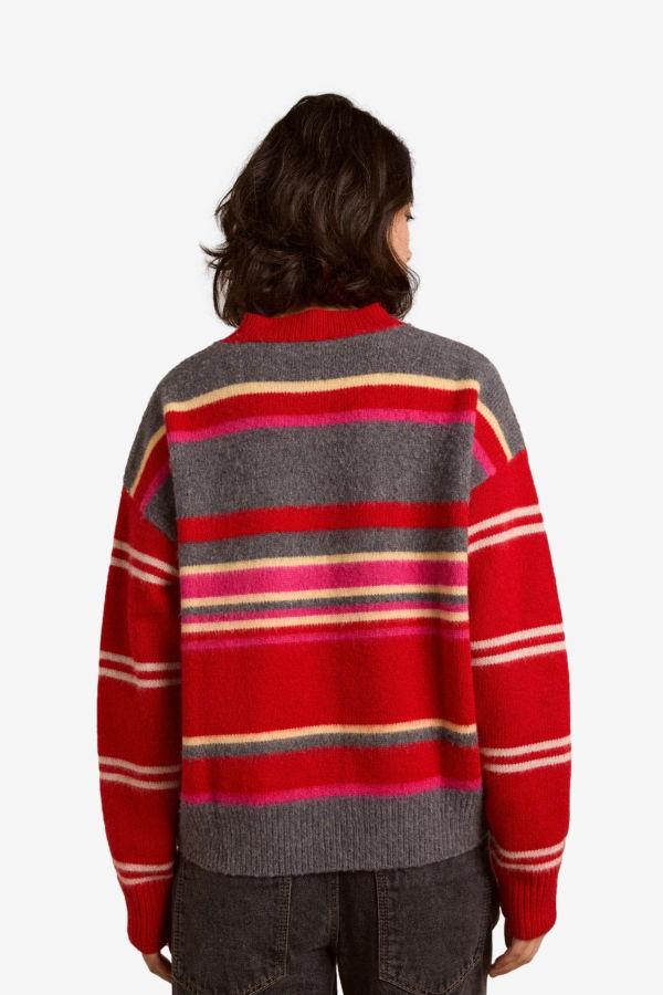DAMSON MADDER Rene Merino Wool V Jumper