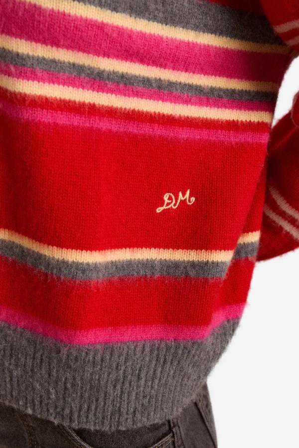 DAMSON MADDER Rene Merino Wool V Jumper