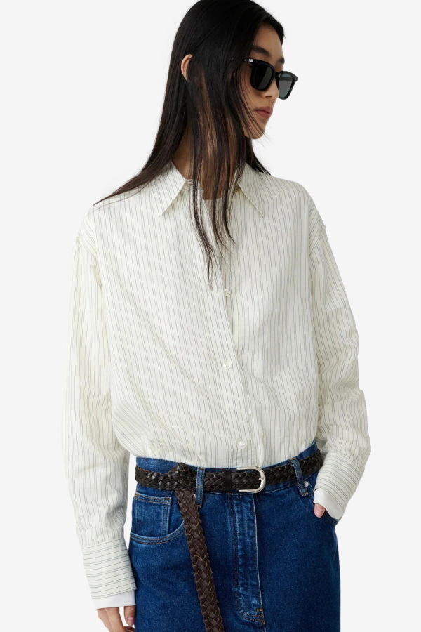 Studio Nicholson Rouen Shirt - Parchment