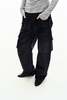 YIBRI Satin-Finish Cargo Trousers - Thumbnail 7