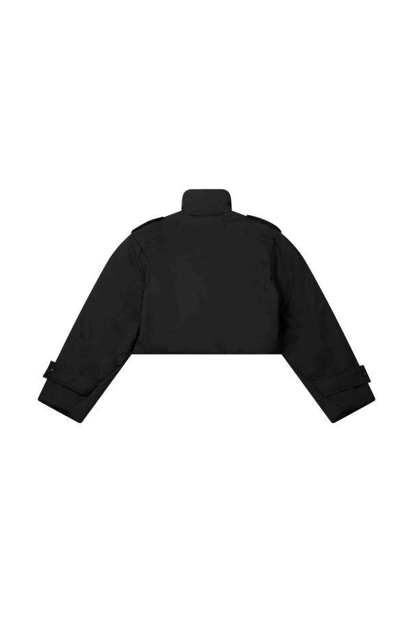 YIBRI Cropped Puffer Jacket With 3M Thinsulate Insulation