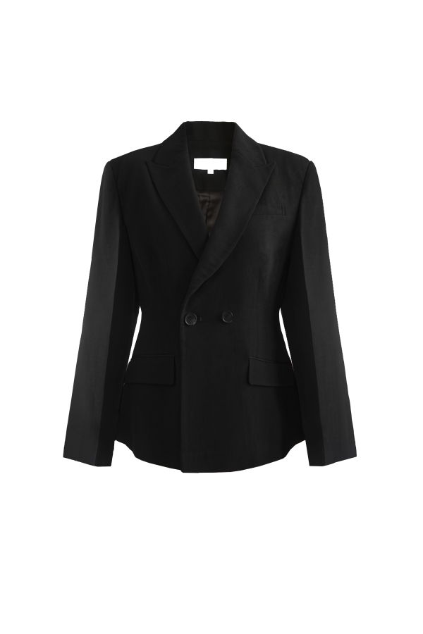 YIBRI Double-Breasted Blazer