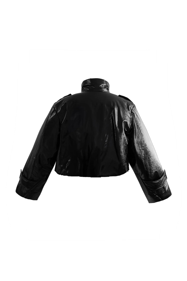 YIBRI Glossy Puffer Jacket