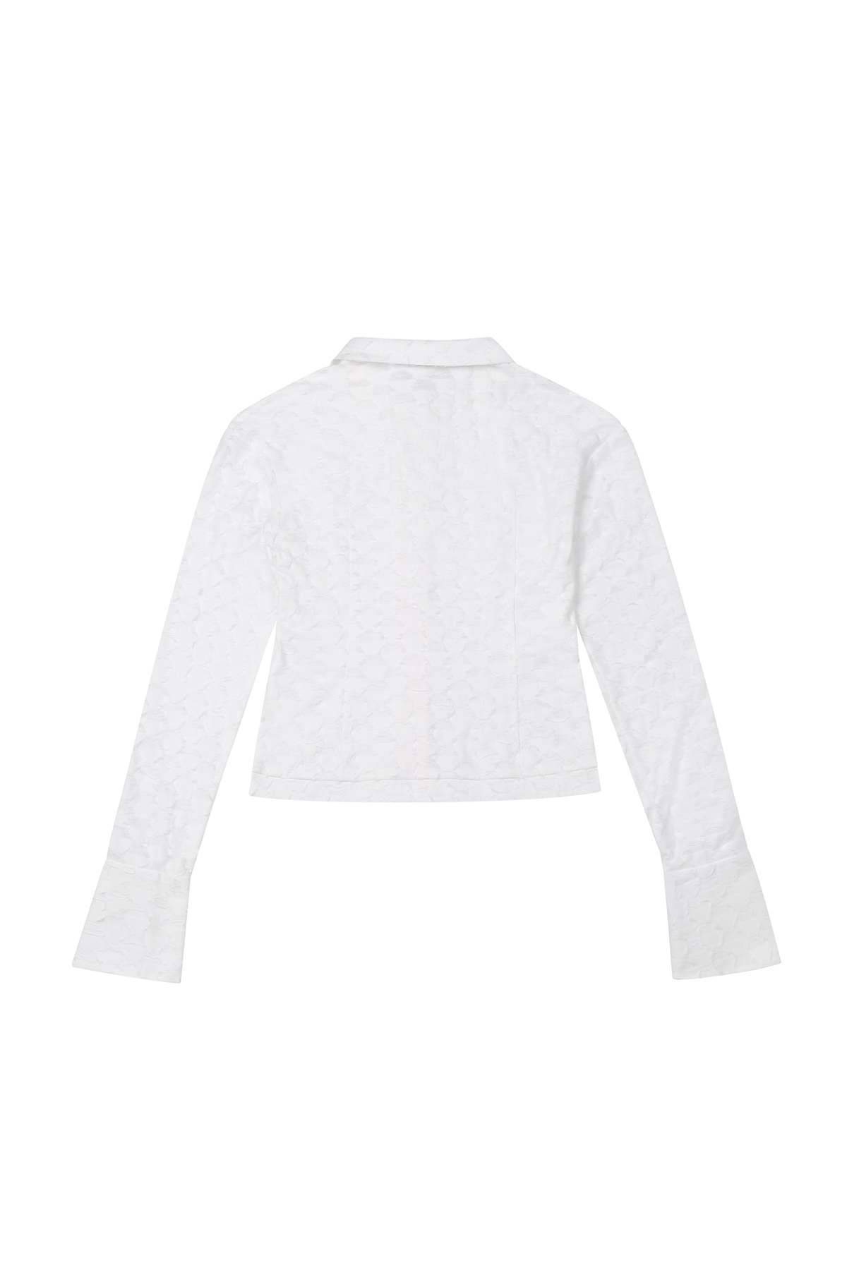 YIBRI Jacquard Fringe Shirt - Image 2 of 9