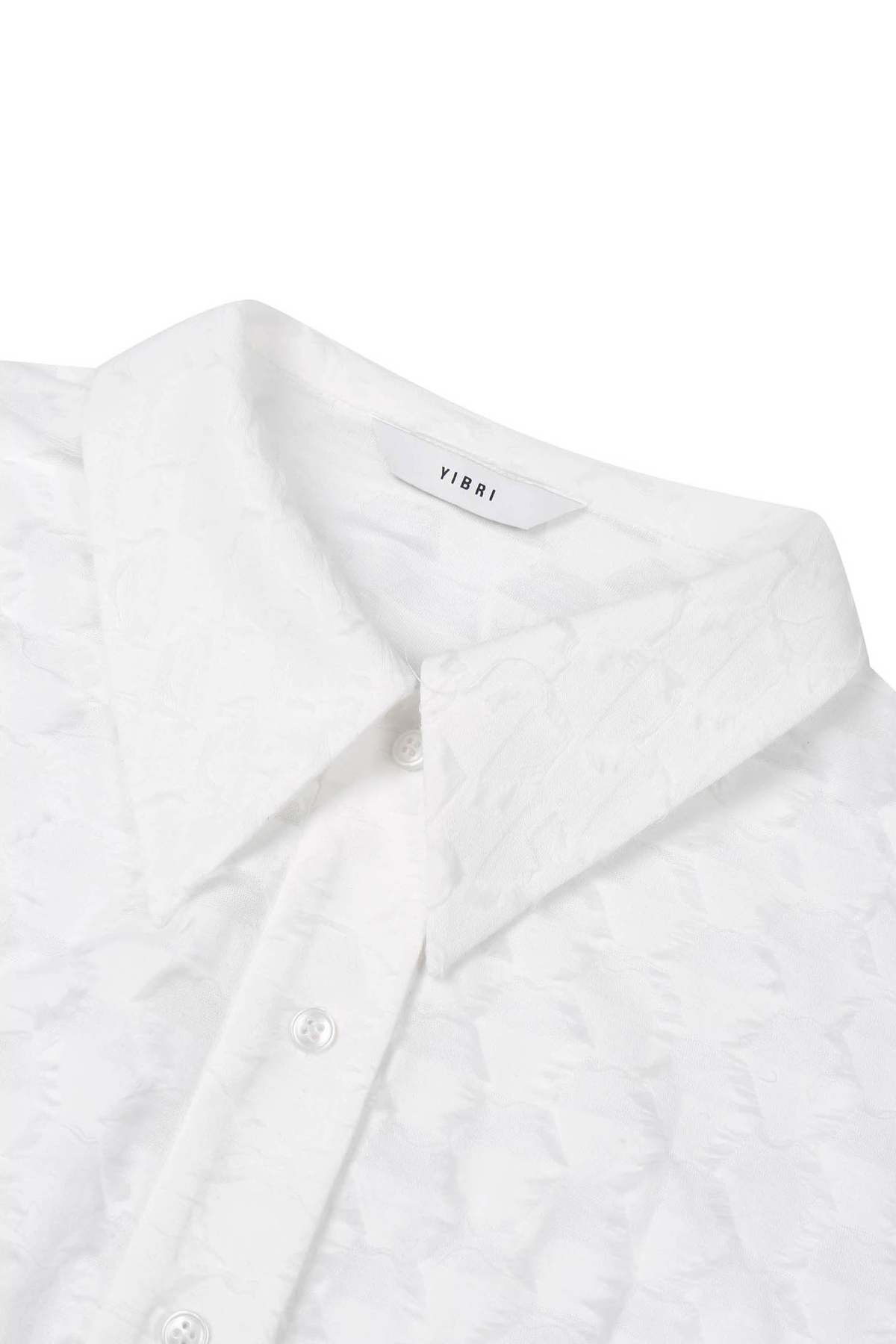 YIBRI Jacquard Fringe Shirt - Image 5 of 9