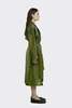 YIBRI Sheer Green Nylon Trench Coat - Thumbnail 9