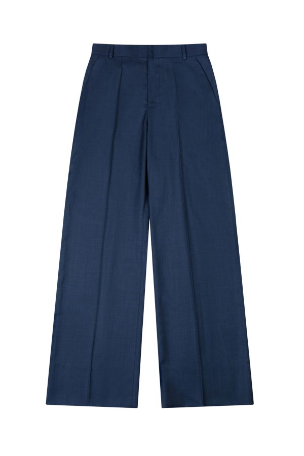 YIBRI Tailored Wide-Leg Trousers