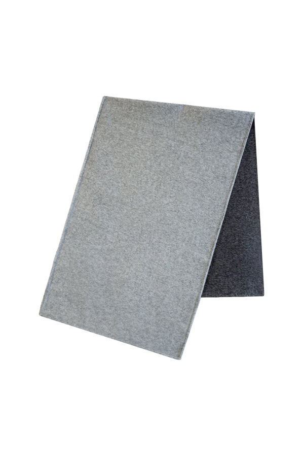 YIBRI Two-Tone Reversible Wool Rectangle Scarf