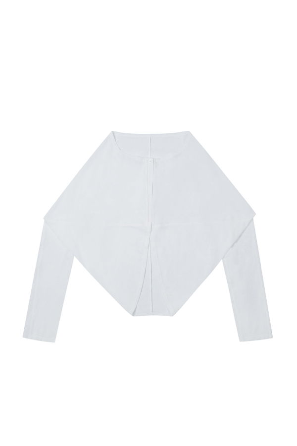 YIBRI Reversible Cropped Cardigan