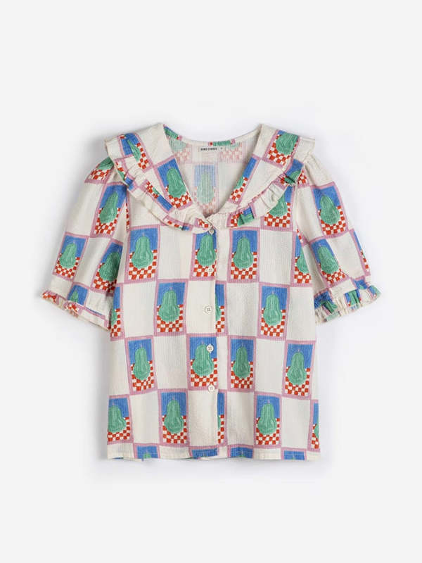 Bobo Choses Pear Collar Shirt