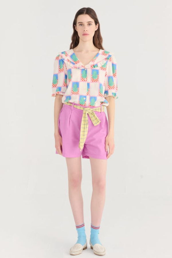 Bobo Choses Pear Collar Shirt