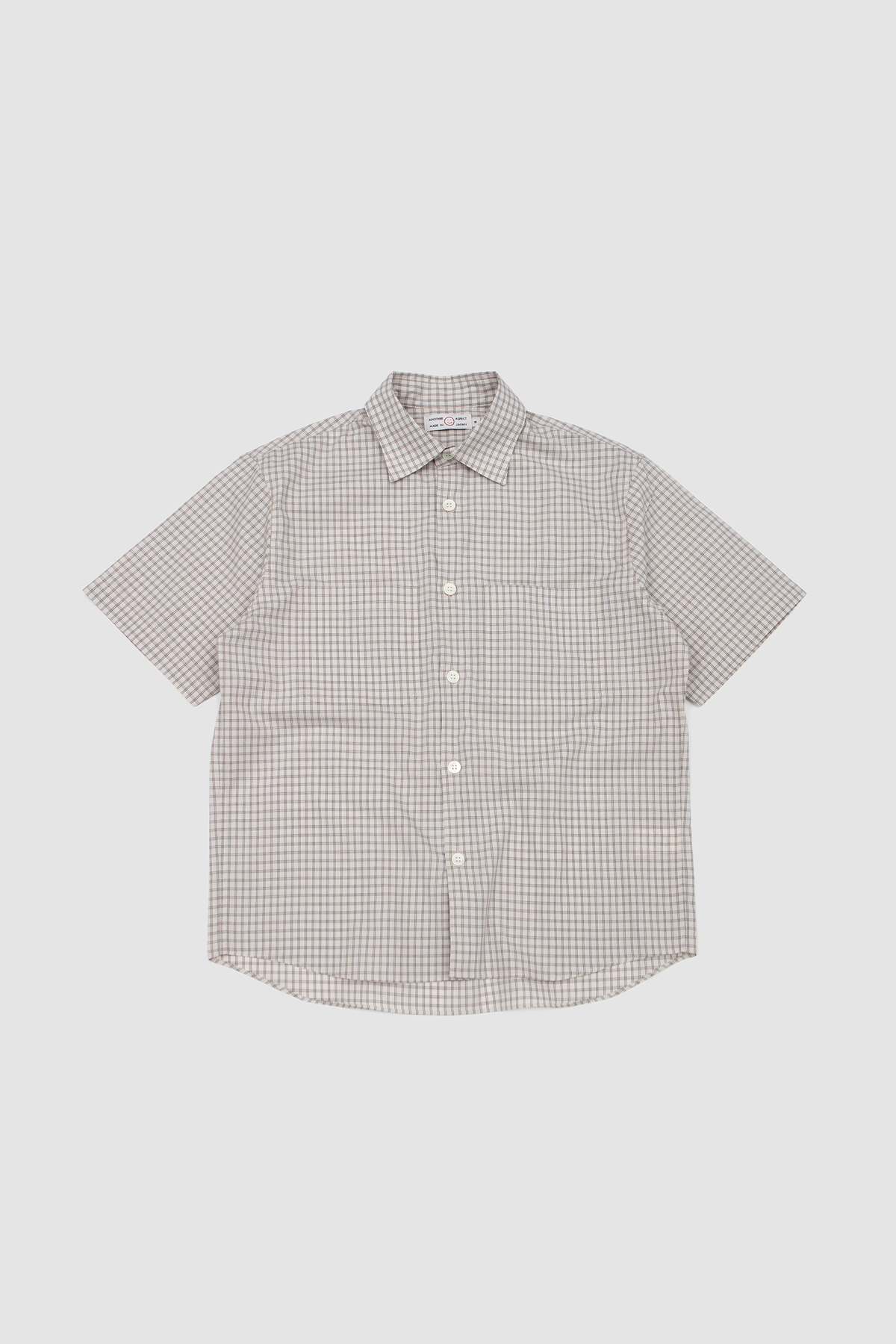 Another Aspect Another Shirt 4.1 JPN Shirt - Blue/White Check - Image 7 of 10