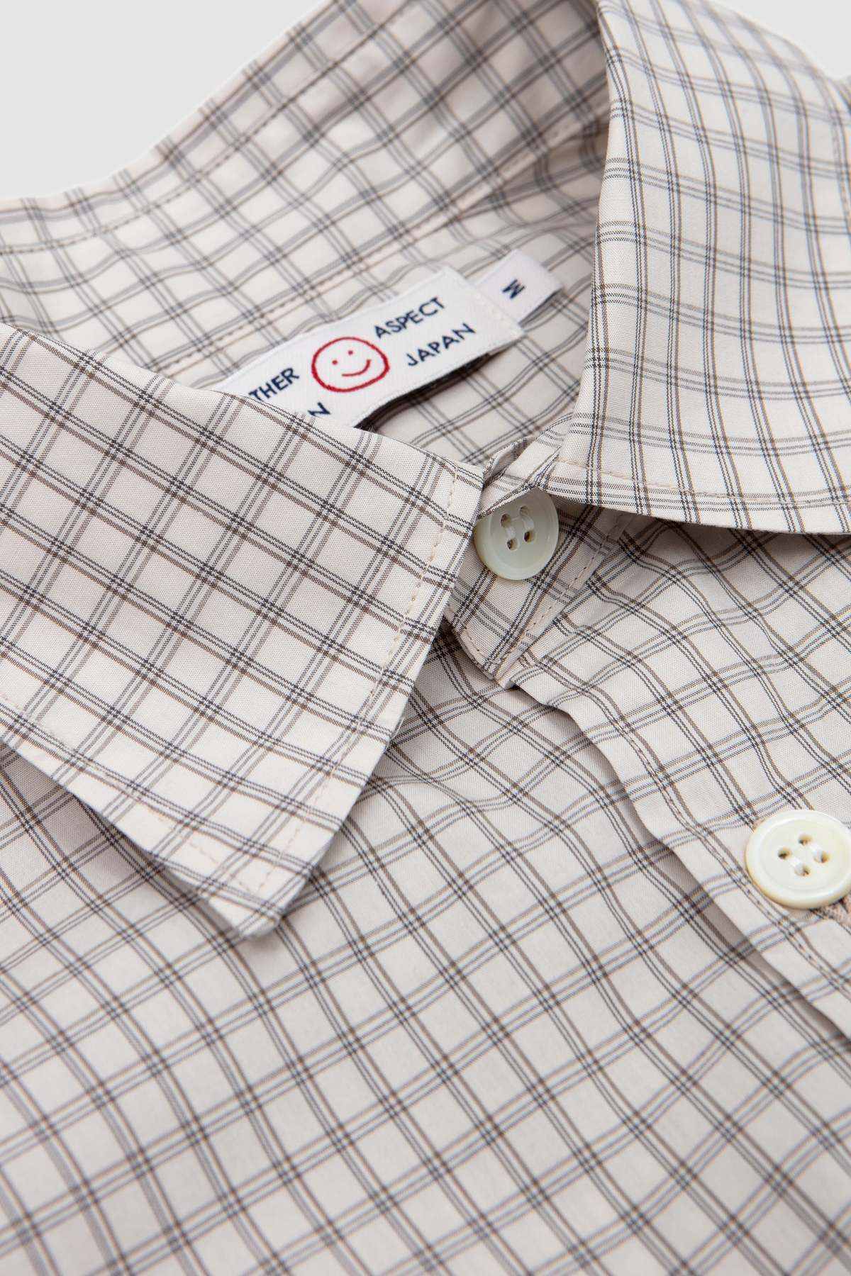 Another Aspect Another Shirt 4.1 JPN Shirt - Blue/White Check - Image 8 of 10
