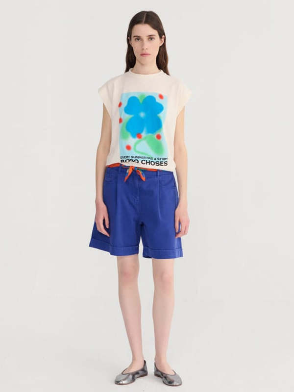 Bobo Choses Pleated Bermuda Shorts