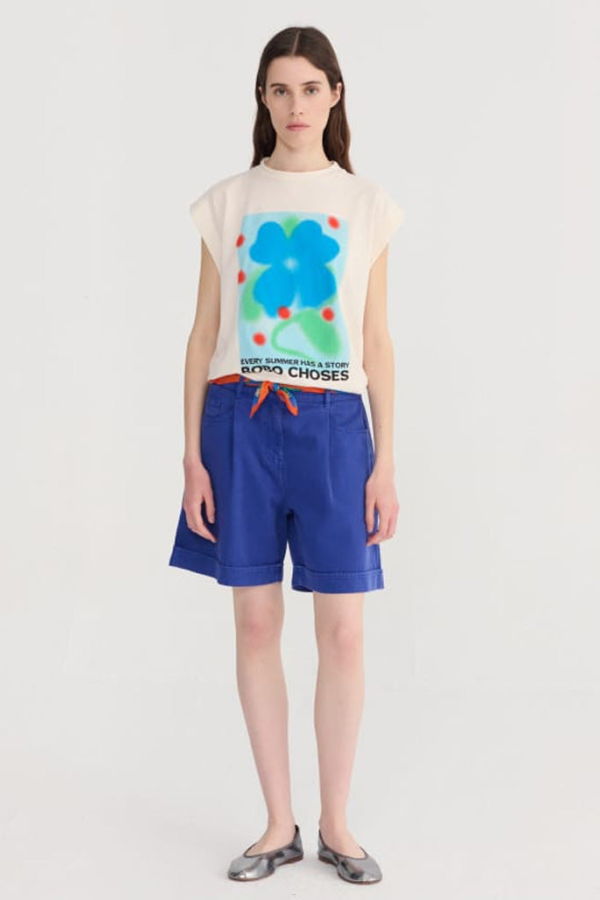 Bobo Choses Pleated Bermuda Shorts