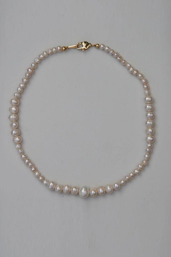 By Orly Amelia Pearl Necklace - Pearl