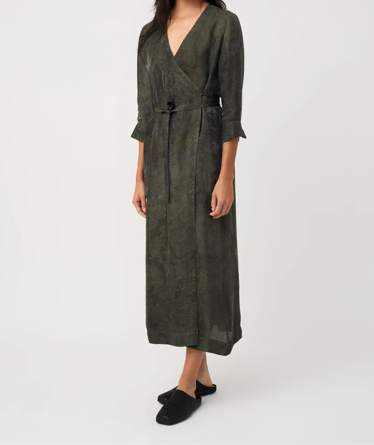 Uma Wang Anthea Wrap Dress - Image 2 of 4