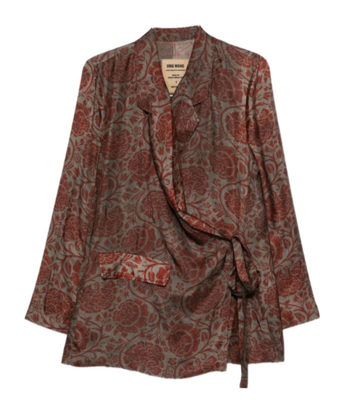 Uma Wang Floral Print Khloe Jacket - Image 1 of 4