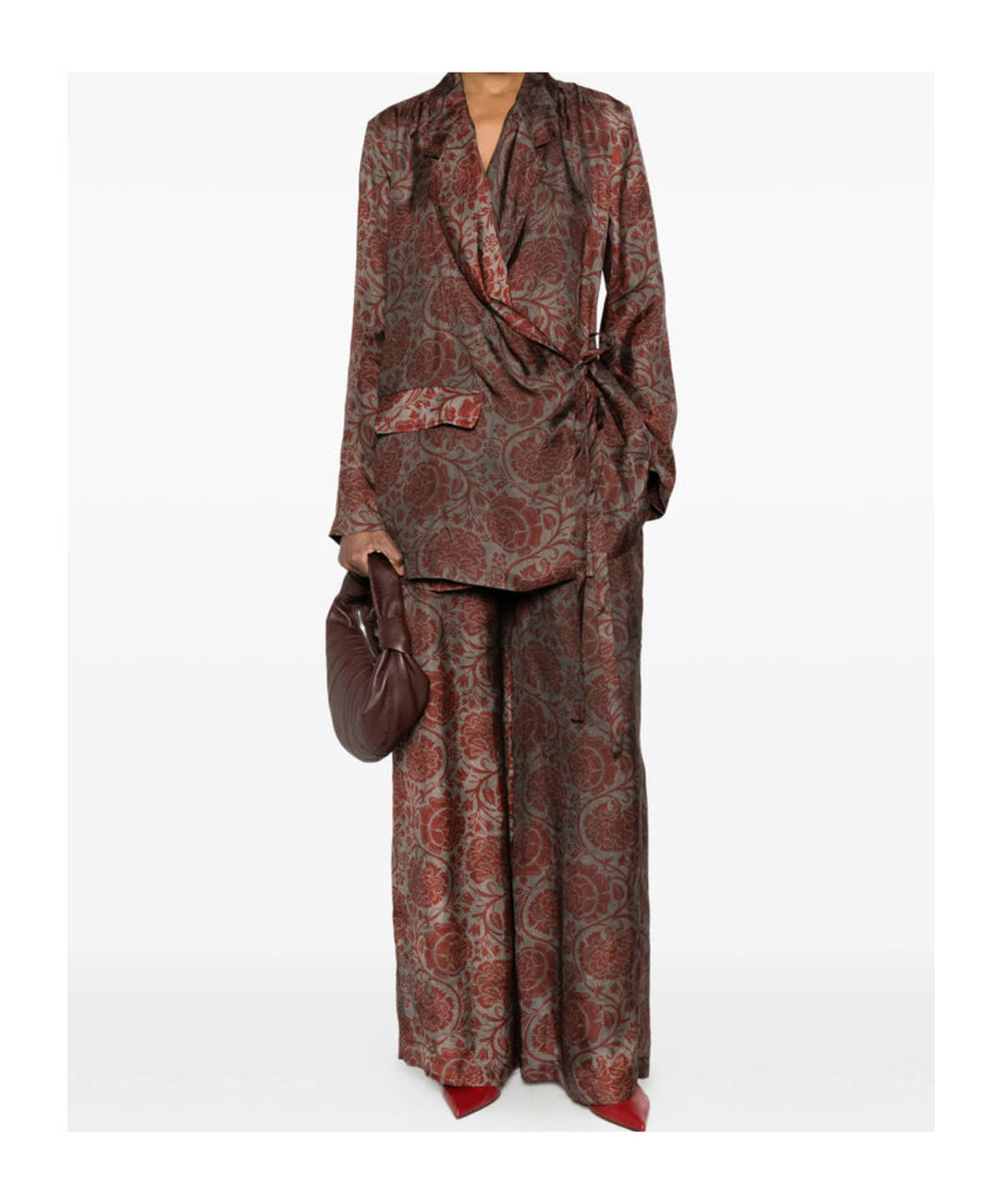 Uma Wang Floral Print Khloe Jacket - Image 2 of 4