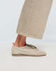 Naguisa Carmen Taupe Mesh Oxford Shoes - Thumbnail 1