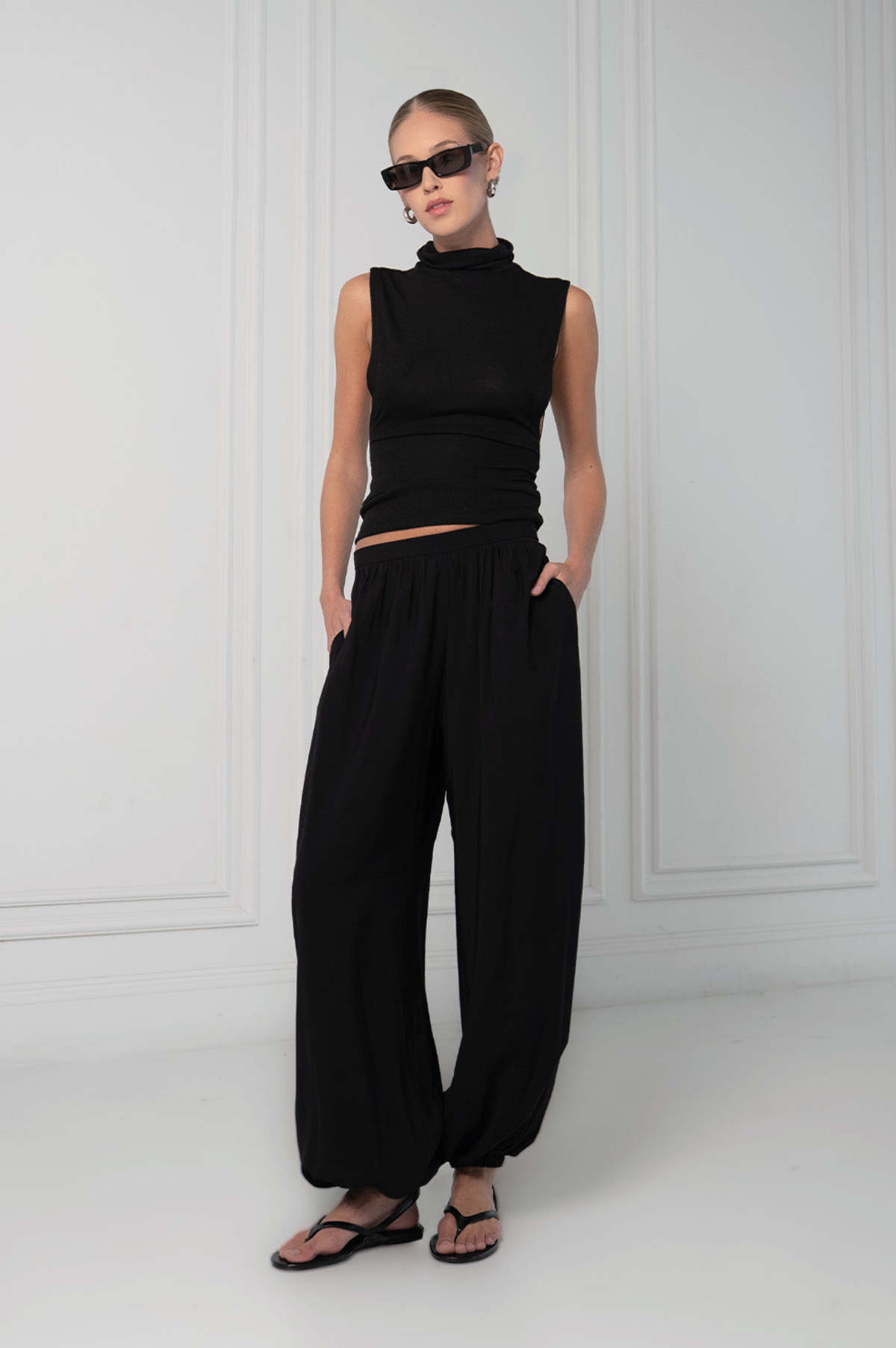 Parentezi Sloan Pants - Black - Image 1 of 2