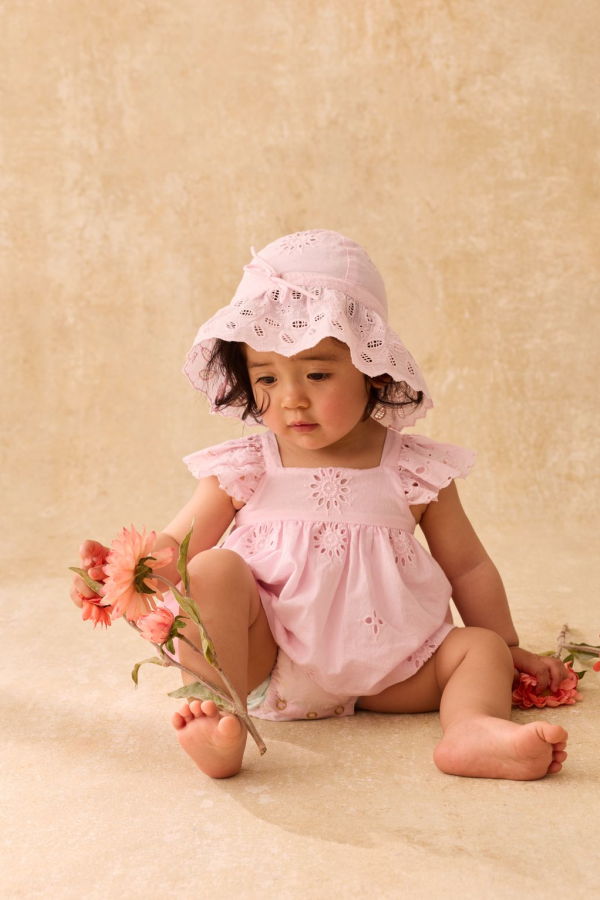 KIDS Louise Misha Salome Romper - Pink