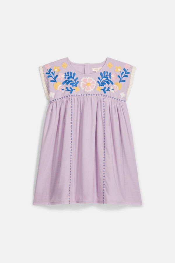 KIDS Louise Misha Talula Dress in Parme Dress
