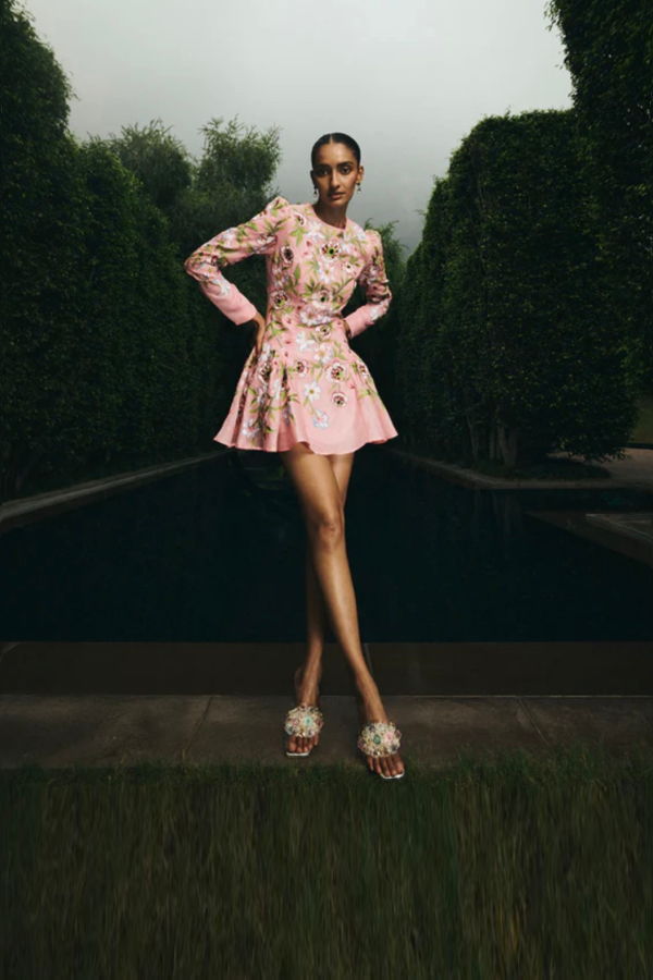 LA FUORI Lily Garden Dress - Pink