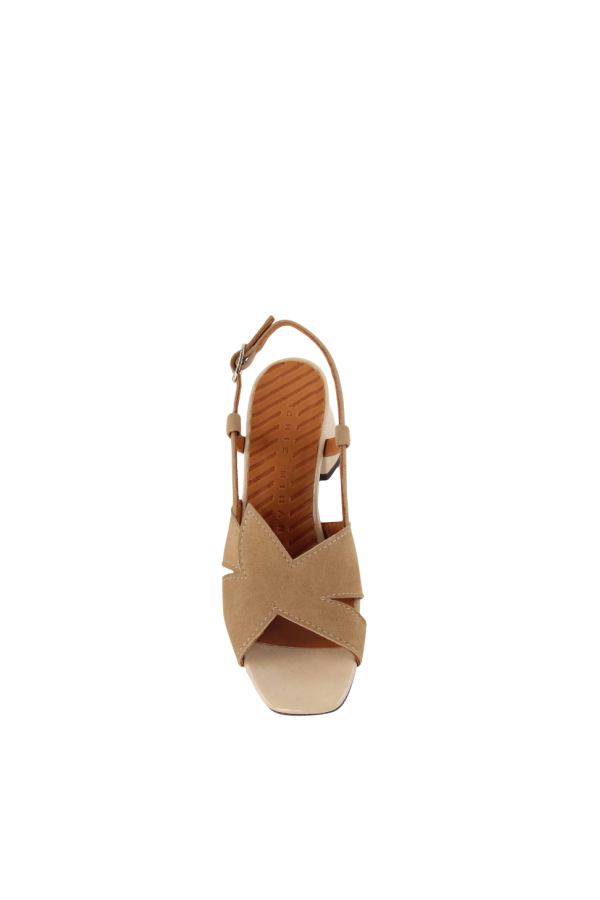 Chie Mihara Rutter Block Heel - Ante Sahara / Sucre Sand