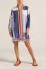 ILIO NEMA Artemis Shirtdress - Blue Sarong Voile - Thumbnail 1