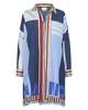 ILIO NEMA Artemis Shirtdress - Blue Sarong Voile - Thumbnail 6