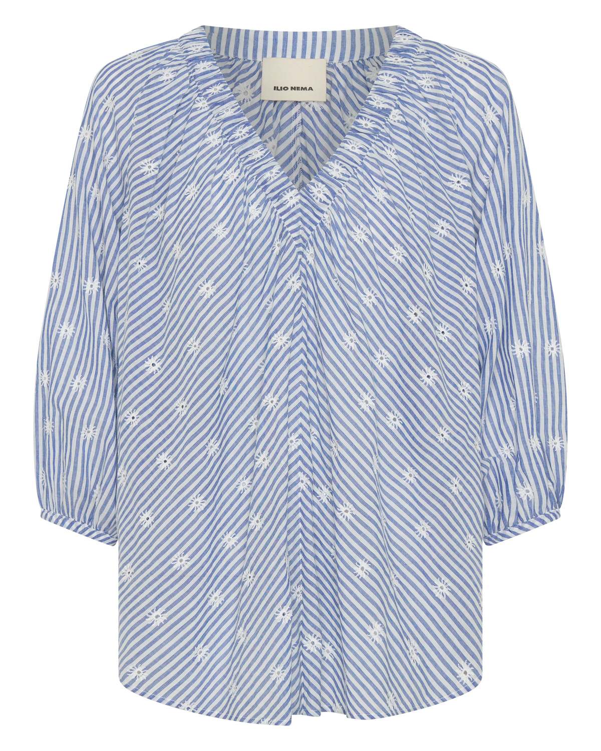 ILIO NEMA Atli Top - Eyelet Stripe Voile - Image 3 of 3