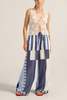 ILIO NEMA Clio Pant - Blue Sarong Voile - Thumbnail 1