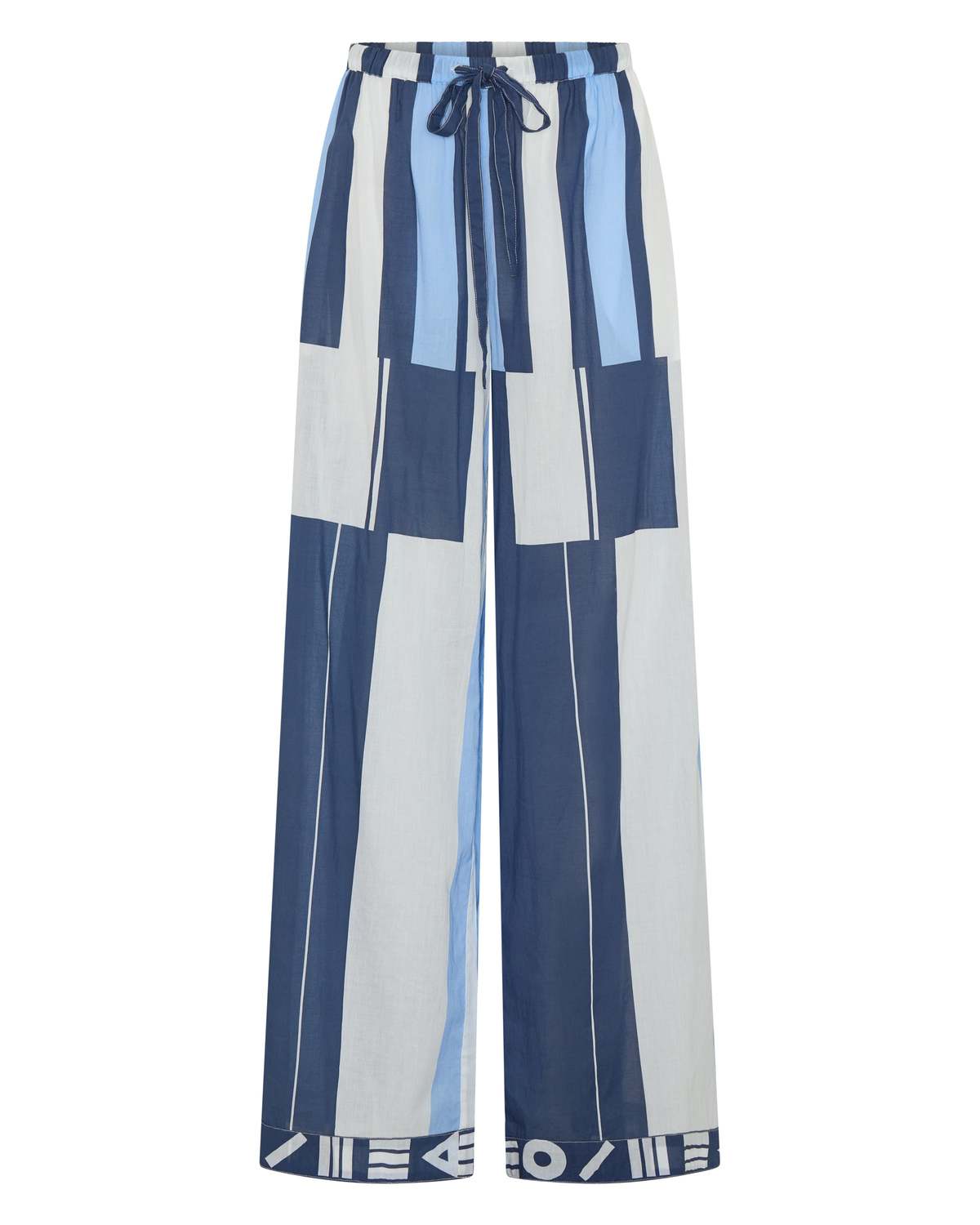 ILIO NEMA Clio Pant - Blue Sarong Voile - Image 6 of 6