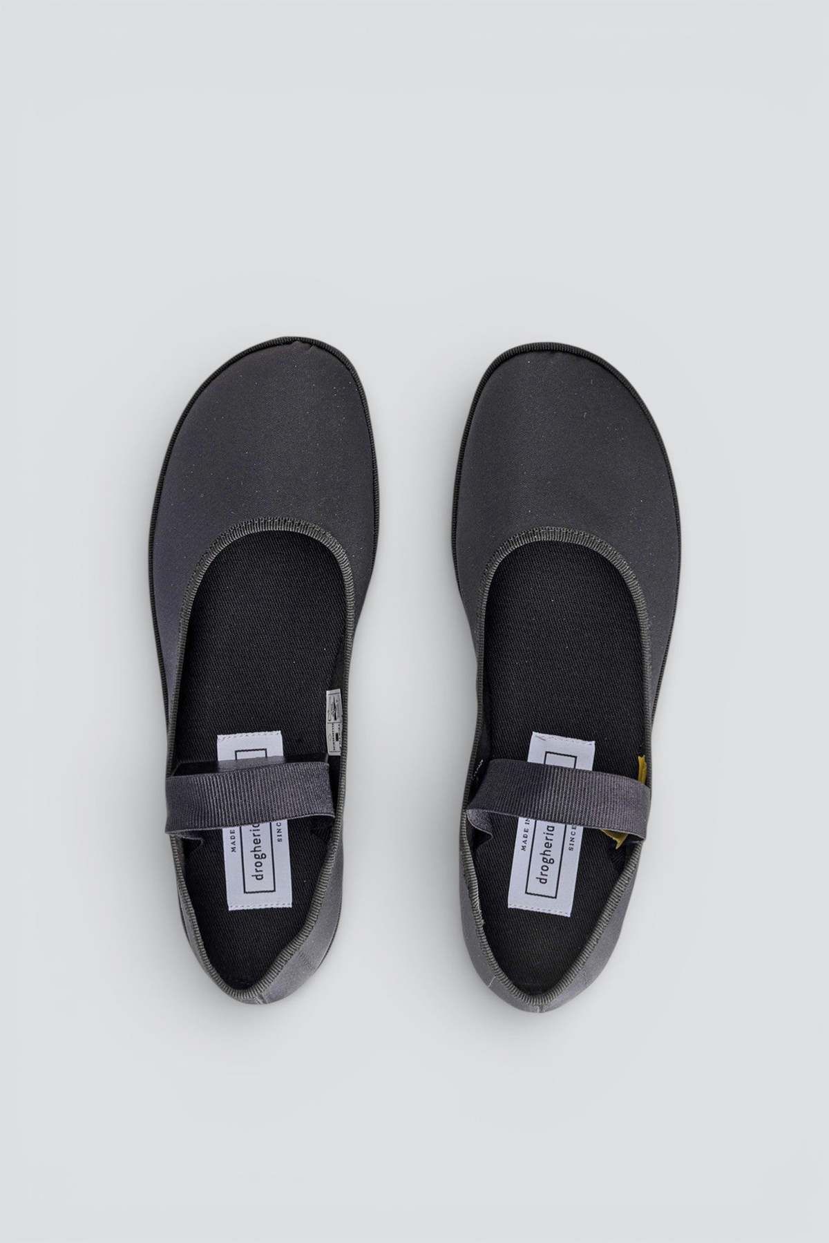 Drogheria Crivellini Black Satin Ballet Round Elastic Flat - Image 3 of 3