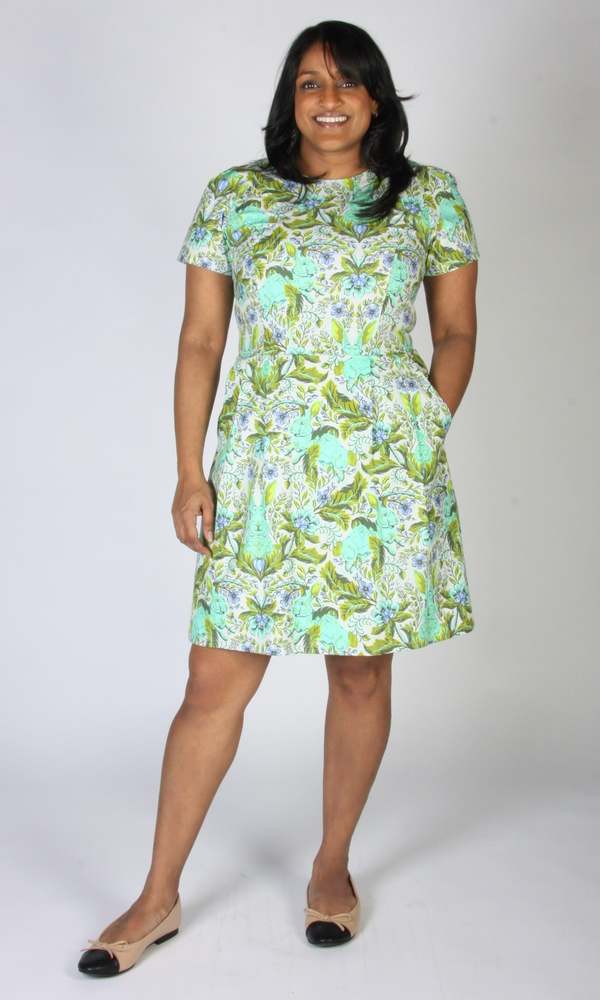 Birds of North America Engoulevent Dress (Bunny Rush)