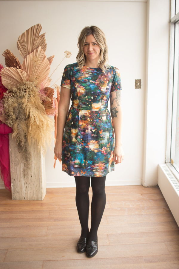 Birds of North America Engoulevent Dress