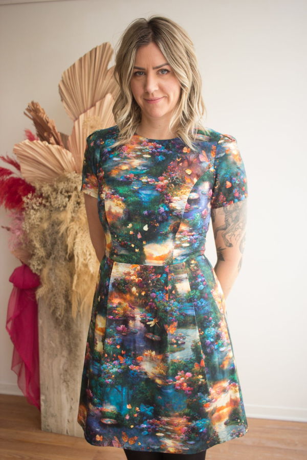 Birds of North America Engoulevent Dress
