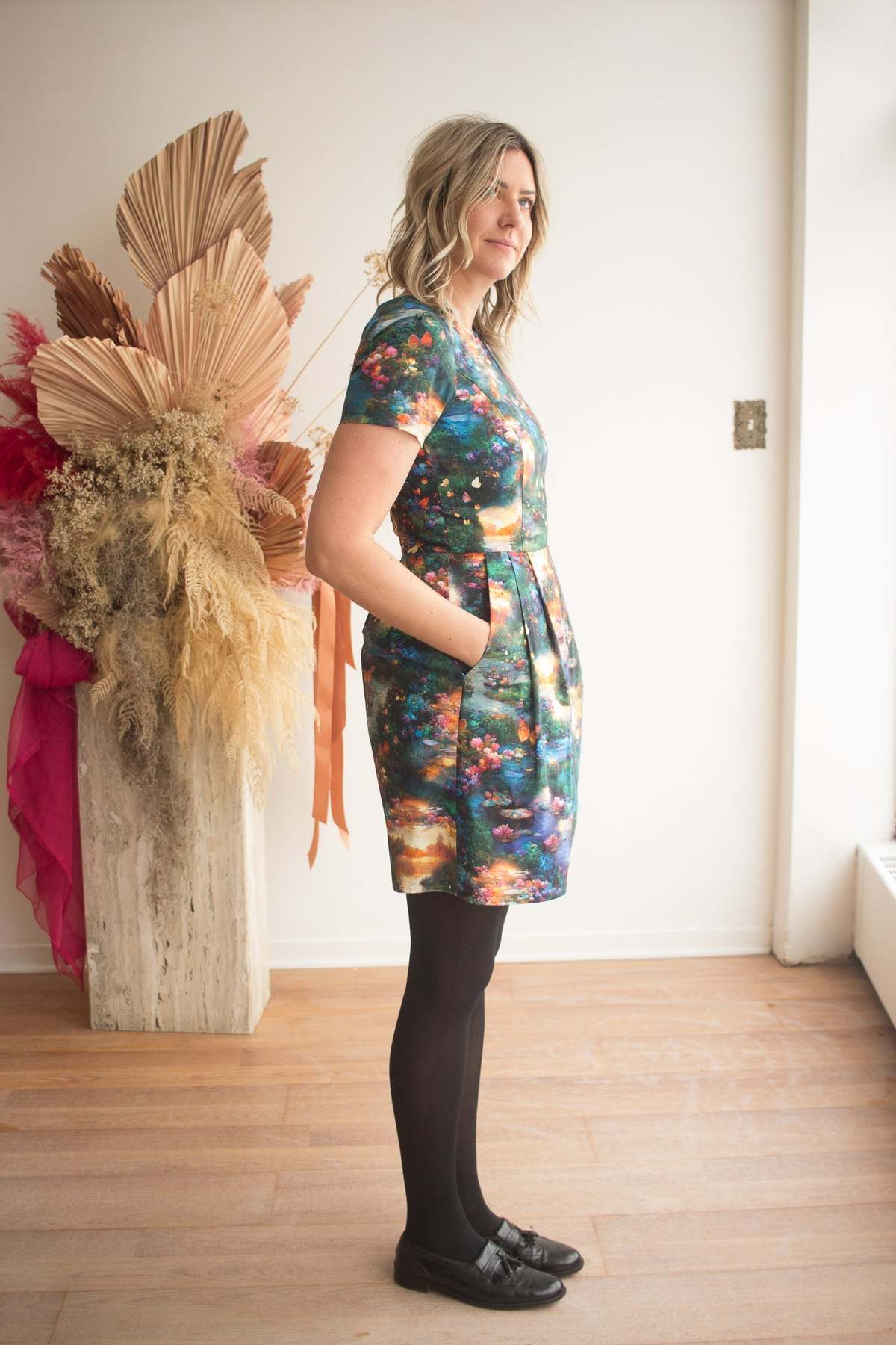 Birds of North America Engoulevent Dress - Image 3 of 9