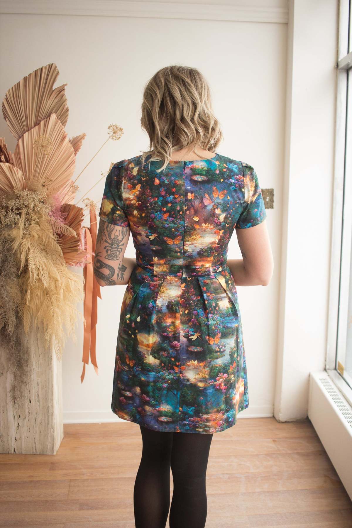 Birds of North America Engoulevent Dress - Image 4 of 9