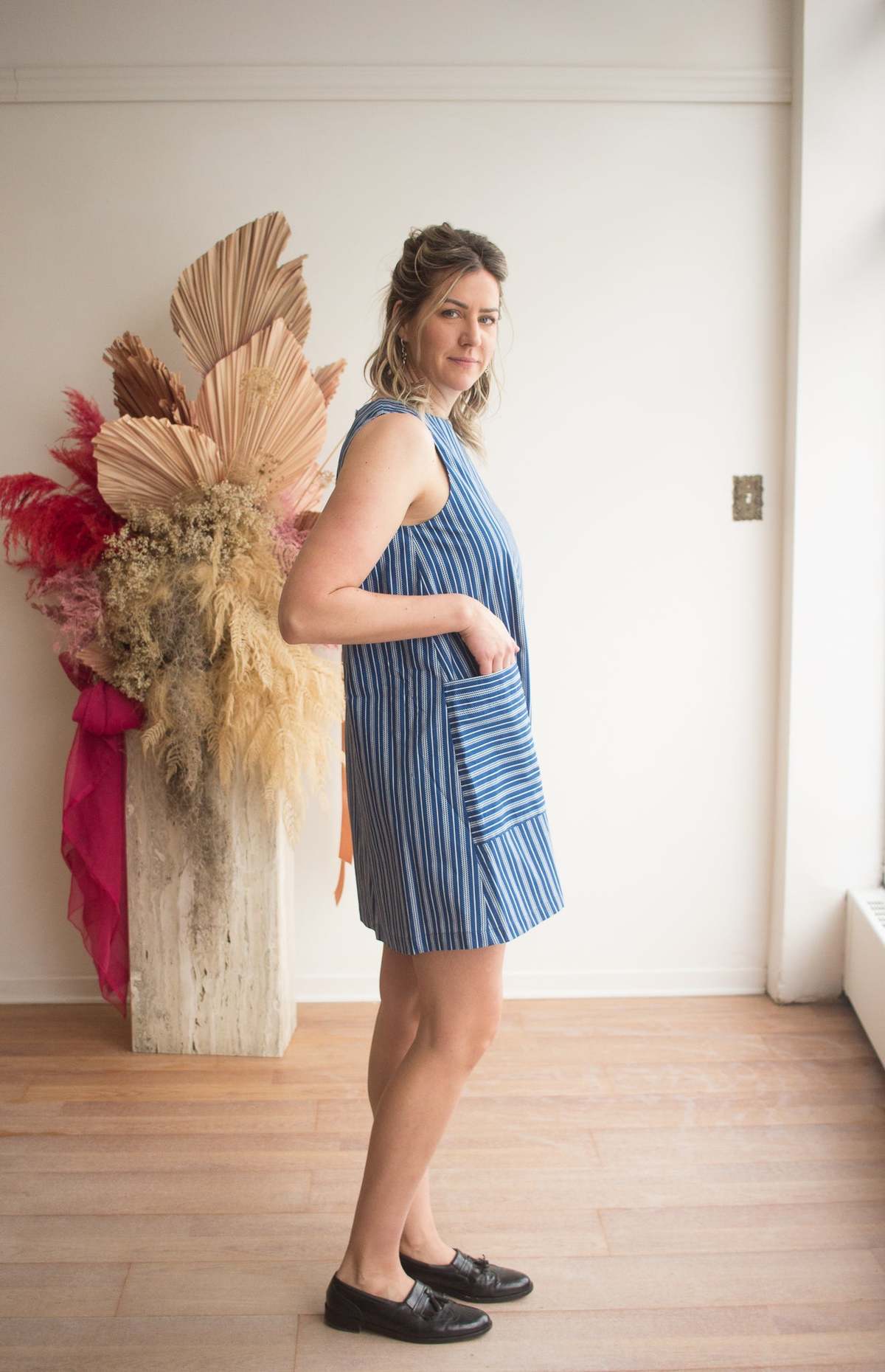 Birds of North America Redpoll Dress - Image 3 of 9