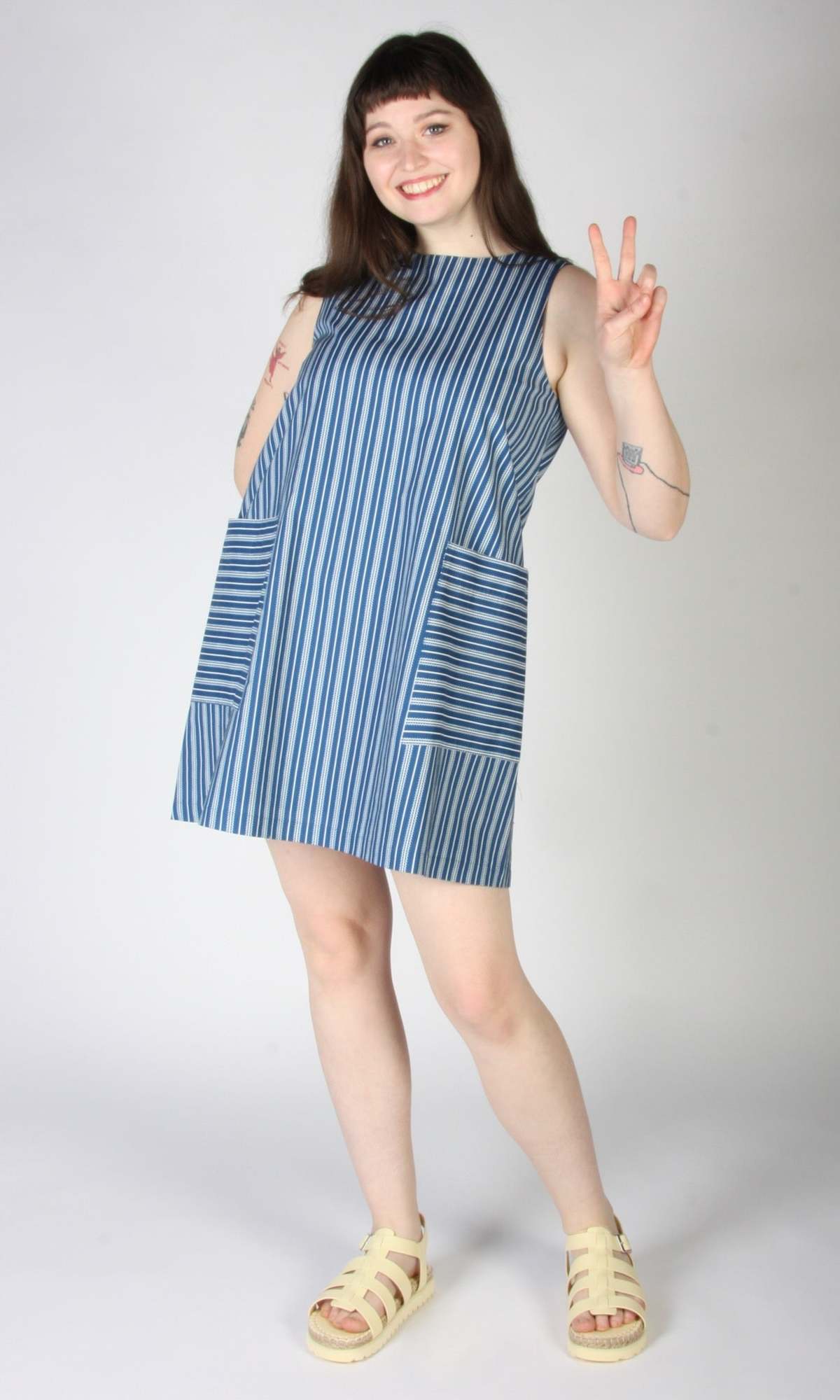 Birds of North America Redpoll Dress - Image 6 of 9