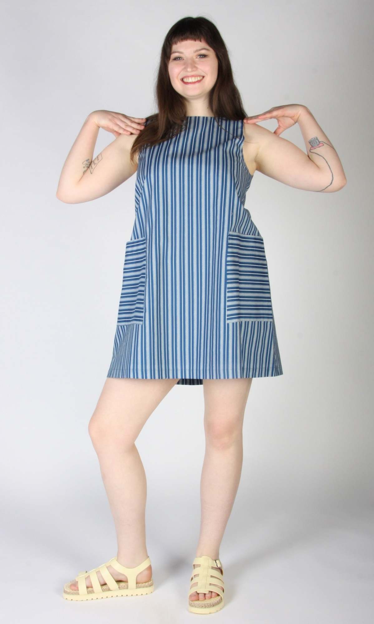 Birds of North America Redpoll Dress - Image 7 of 9