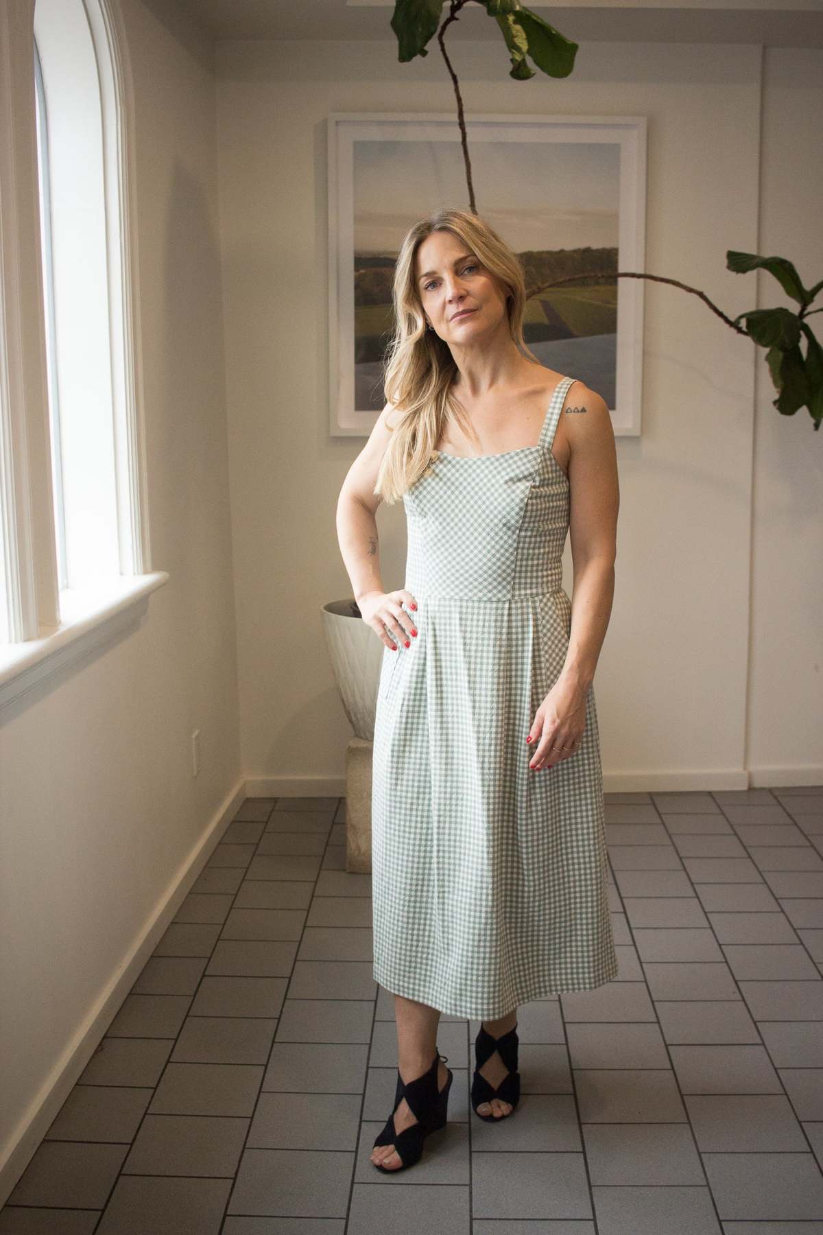 Birds of North America Sparrow Hawk Dress - Image 1 of 17