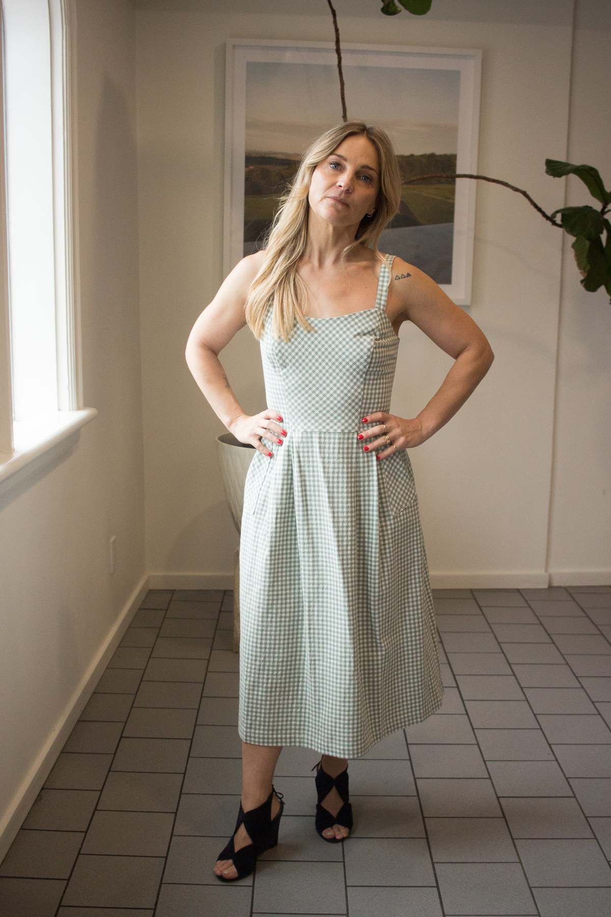 Birds of North America Sparrow Hawk Dress - Image 3 of 17