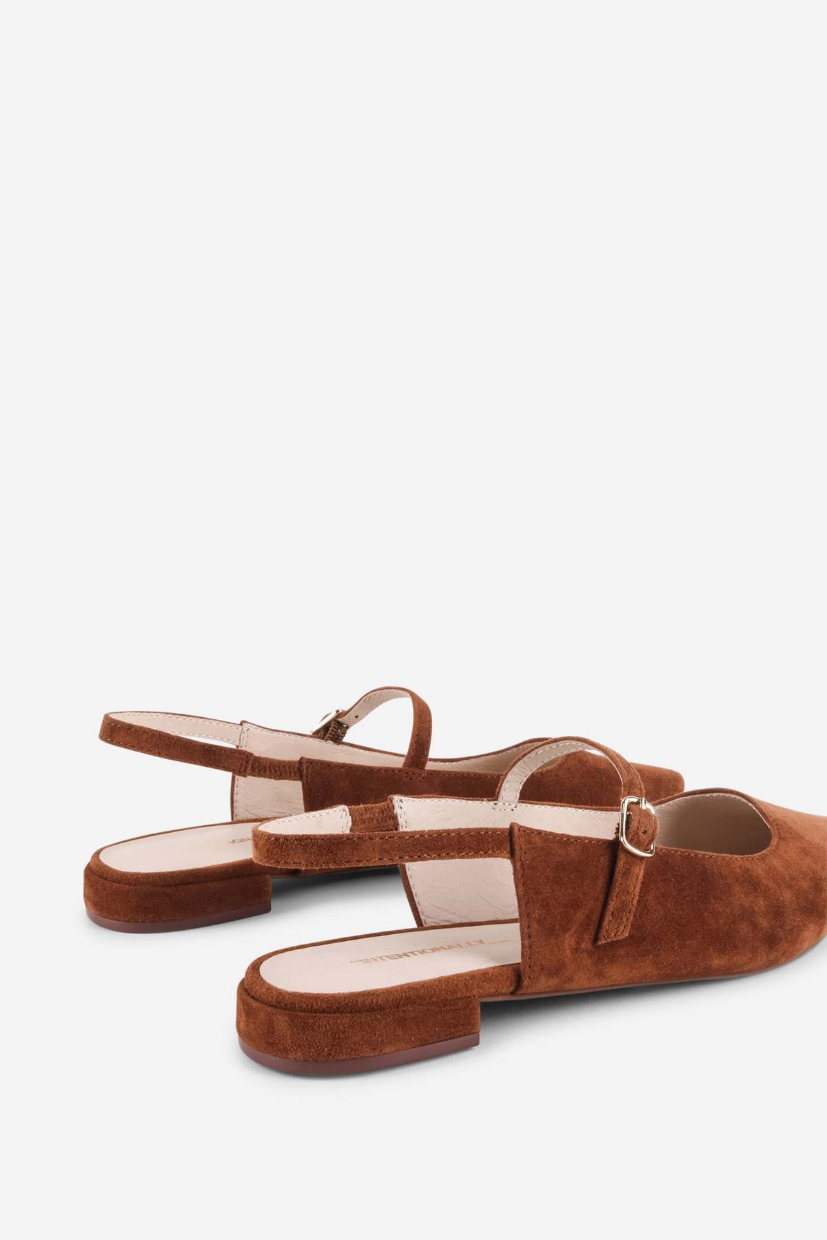 "INTENTIONALLY __________." Escape Slingback Flat - Image 11 of 12