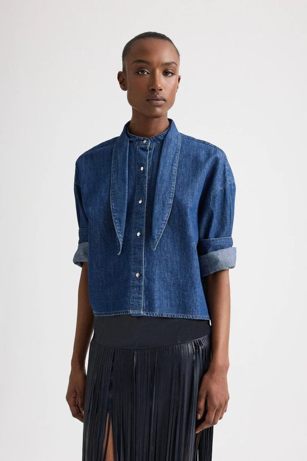 TWP Tie One On Superfine Cotton Shirt